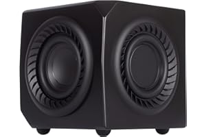 LITHEAUDIO Lithe Audio Wireless Micro Subwoofer, 50W RMS Power, Plug & Play Setup, Wireless Connectivity, Works with Any Googlecast Speaker, App Control, Audio for Living Rooms, Bedrooms & Dining