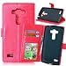 Produktbild Nancen LG G4 Beat / G4S (5,2 Zoll) Lederhülle Neu Style Acht Farbe Weich PU Flip Case Ledertasche / Schutz Etui, Einfach Vintage Kollektion Karten Slot Foto Wallet Hülle Handy Tasche Zubehör