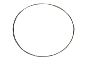 Logyues is about 1M Long and about 0.78mm in Diameter Piano Strings for 13# Replacement for Broken Old Strings.