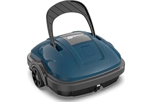 WINNY POOL CLEANER Limpiafondos Piscina, Robot Piscina para 100 Minutos de Funcionamiento Automatico, Fuerte Potencia de Succión, Aspirador de Piscina Ideal para Piscinas de Fondo Plano de hasta 80㎡