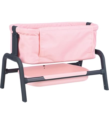 Smoby Maxi Cosi Poussette Multifonction 3 En 1 Rose - Pour Poupées Jusqu'à 42 Cm - Dès 3 Ans
