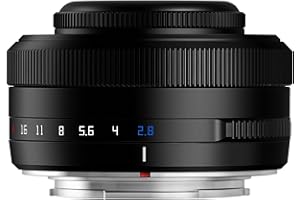 TTArtisan 27mm F2.8 Metal Bodied Auto Focus AF Lens Compatible with Sony E Mount - Black