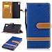 Produktbild Nancen Wallet Case Hülle für Sony Xperia XA1 (5,0 Zoll),länglich-Taste Magnet,Muster Flip Funktion Kartenfächer Etui,Schütze Dein Telefon