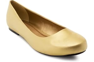 Andrés Machado - Klasyczne baleriny dla kobiet na ślub - AM539 - Balerinki z okrągłymi czubkami - Szeroki wybór kolorów i materiałów - UE od 42 do UE 46