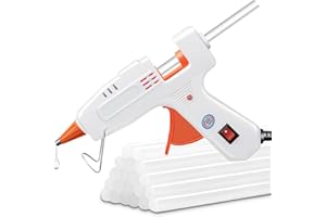 AUTESS Hot Glue Gun with 20pcs Glue Sticks,Fast Preheating for DIY Crafts,Gift Wrapping & Home Repairs