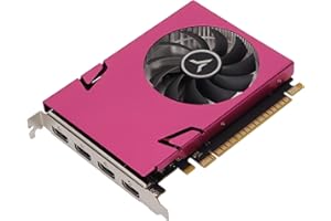 ASHATA Scheda Grafica Multischermo GT730-4G 4G 128bit DDR3 993/1600MHz 4 HDMI/VGA/DVI‑D 4K HDR 3D DirectX 11/ OpenGL 4.6 e API CUDA PhysX FXAA Caratteristiche Scheda Video PCIe 2.0 X 16 per PC (32 e 64)