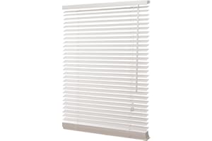 ‎VENTANARA Ventanara® Holzjalousie 35mm Weiss Holz Jalousie Jalousette Echtholz 80 x 130 cm