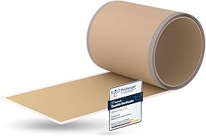 Flickly® Toppe di riparazione autoadesive | camion, rimorchio, tenda, tenda da sole, campeggio, ombrelloni, piscina | disponibile in molti colori | 2,5 m x 100 mm | (RAL1014) Avorio