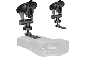 xsaaczm Super Radar Detector Mount,Super Car Windshield,Dashboard Suction Cup Bracket,Compatible with Uniden R7 R8 R8w Radar Detector (for Uniden R7/R8 Radar)