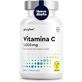 gloryfeel&reg; Vitamin C 1000mg - 7 Month Supply - Only 1 Tablet Per Day - For Immune System - Reduces Fatigue &amp; Fatigue - 100% P