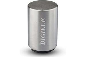 DIGIELE Bottiglia di birra Opener - Magnet Automatico in acciaio inox apribottiglia, Tappo di bottiglia Remover, Uno Spingi Bottiglia di birra, Facile Azione e elegante - Classe di efficienza energetica A