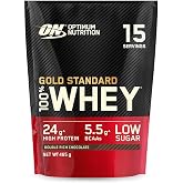 Optimum Nutrition 100% Whey Gs Chocolate Bag, 465 Gr