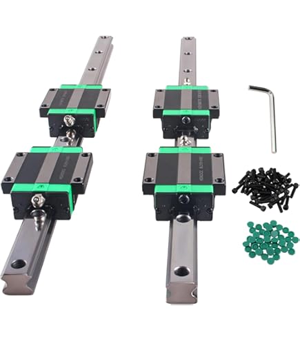 Kit Guide Lineari HGR20 600mm Per Stampanti 3D E CNC - 2 Binari + 4 Blocchi Scorrevoli - Foto 11