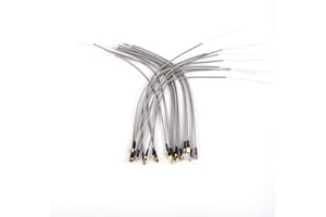 Demeras Flugzeugempfängerantenne 2.4G Empfängerantenne 2.4G ABS Flugzeugempfängerantenne Kompatibler IPEX-Anschluss Für Futaba FrSky 20Pcs