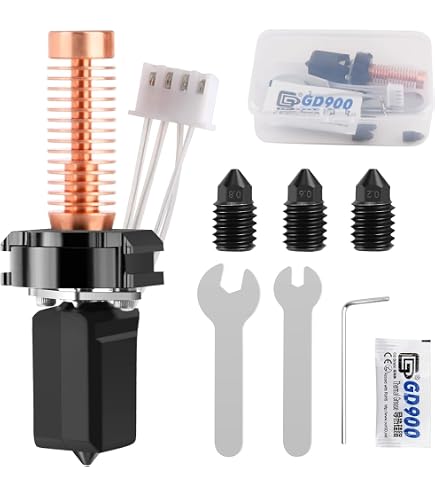 Gehärtete Stahldüsen Für 3D-Drucker – 0,2/0,4/0,6/0,8 Mm – Kompatibel Mit Bambu Lab X1/P1P, Anycubic Kobra S1, Flashforge Adventurer 5M