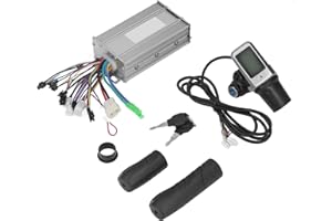 Keenso Kit Controller Motore Brushless, 36V 48V 500W Controller Motore Brushless Display LCD Kit Acceleratore per Bici Elettrica Scooter