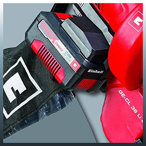 Einhell Akku Laubsauger Laubbläser GE-CL 36 Li E Solo Power X-Change (Lithium Ionen, 2 x 18 V, 210 km/h Luftgeschwindigkeit, Tragegurt, ohne Akku und Ladegerät) - 2