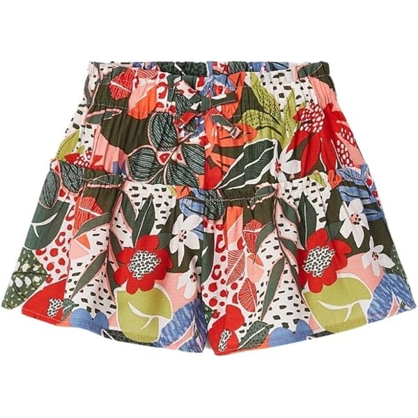 Gonna Mayoral Con Ricamo Per Bambine - Twill Crema, Taglia 8 Anni (128cm) - Foto 2