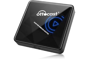 OTTOCAST Inalámbrico-CarPlay-Adaptador-Wireless-Dongle, Inalambrico Apple Car Play Inalambrico Plug Play Sin Cable para Coches con OEM Cableado CarPlay(Año De Producción: 2016-2024) Solo para iPhone