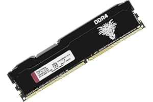 Yongxinsheng DDR4 2666MHz 16GB Desktop RAM PC4-21300 UDIMM Non-ECC Unbuffered 1.2V 288 Pin CL19 PC Computer Memory Upgrade Module (Negro)