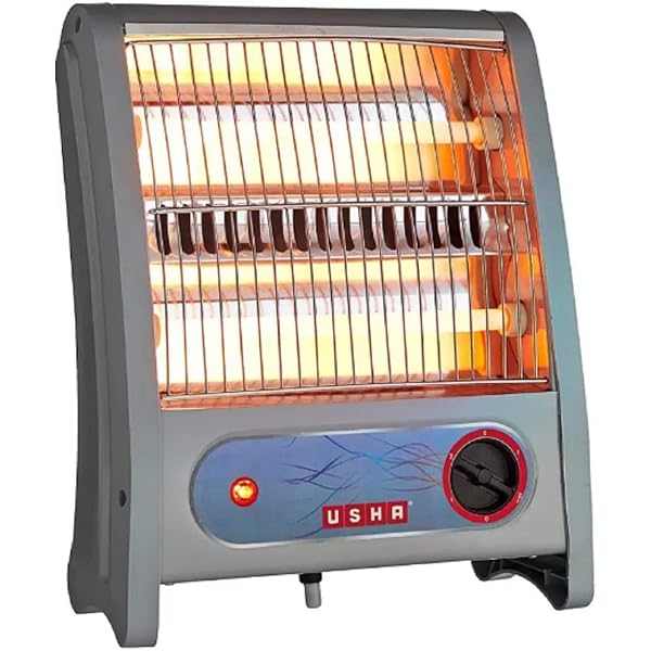 Usha Quartz Room Heater 800 Watts with Overheating Protection- Grey :  Amazon.in: Home u0026 Kitchen