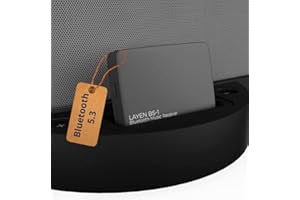 LAYEN BS-1 | 30 Pin Bluetooth 5.3 Adaptor | Superquality 30Pin Wireless Adapter for Bose SoundDock and Other 30-Pin iPod Dock, Docking Stations, Hi-Fi, Stereo and Speakers (Not for cars)