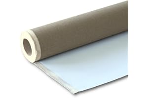 Niik Rotolo tela tele per dipingere in Cotone Bianco 212 cm / 10 mt tele in rotoli pittorica bianca da pittura