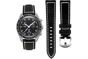 Stanchev Cinturino Omega x Swatch MoonSwatch/Rolex Watch/SEIKO Watch 20mm, autentica Cinturino di ricambio Omega x Swatch MoonSwatch Speedmaster Watch