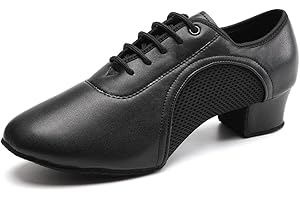 TINRYMX Zapatos de Baile Latino Mujer Práctica Salsa Tango Zapato Baile salón,Modelo-MF-2801/2805