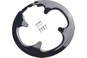 SNOWCHECKING 52 Teeth Bike Chainring Guard Protector for MTB Bikes Prevents Breakage and Oil