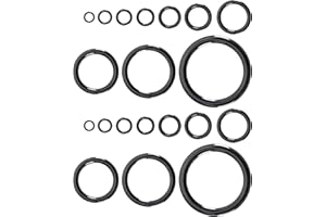 VICZON Anneaux de Canne à pêche en céramique - 11 Tailles - 3,7 mm à 29,9 mm