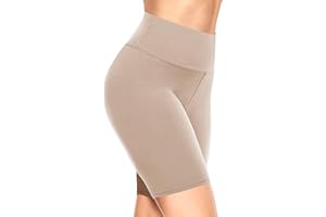 TNNZEET Cycling Shorts Women High Waisted Ladies Cycle Leggings for Gym Biker Running