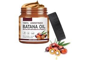DONUBIIU 120ml Organic Batana Oil, Batana Oil For Hair Growth Dr Sebi, Pure Raw Batana Oil For Hair Growth,Repair Damaged Hair, Batana Oil Hair Treatment for All Hair Types