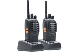Radio Portable PNI PMR R40 Pro, Ensemble de 2 pièces, 0,5W, ASQ, TOT, Moniteur, programmables, Batteries 1200mAh, chargeurs et écouteurs Inclus, VOX Function