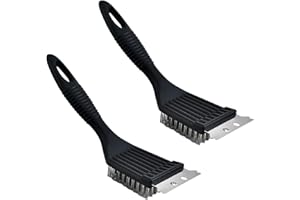 MEISH 2pcs Bird Cage Cleaning Brush Pet Droppings Cleaning Brush Animal Cage Cleaner Bird Supplies Pet Cage Cleaning for Parrot Birds