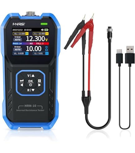 AUTOOL BT460 12V/24V Auto-Autobatterie-Tester 100-2400 CCA Digitaler Analysator Starter- und Ladesystem-Tester für schwere LKWs, Motorräder ATV SUV, Batterietester kfz