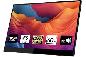 Nomad Touch - 15,6" bärbar pekskärm med USB-C och HDMI | 1080P | Anslut till telefoner, bärbara datorer, PC, Xbox, PS4/5, GS156B2