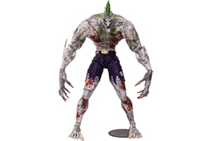 McFarlane Toys, DC Gaming Titan Joker Mega Action Figure with 22 Moving Parts, Collectible DC Arkham Asylum Game Figure with Stand Base and Unique Collectible Character Card – Ages 12+