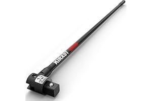 KIRXST Mango Articulado, Llave Articulada 1/2", Barra Articulada 810 mm, Llave Rompedora, Barra Rompedora Extra Resistente, Llave de Vaso Extra Larga