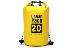 Micacorn Waterproof Bag, Dry Bag with Long Adjustable Strap for Kayaking, Boating, Canoeing, Fishing, Rafting, Hiking, Swimming, Camping, Snowboarding