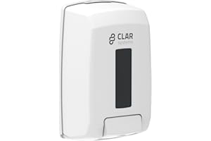 Clar Systems J1100PB Dispensador de Jabón, Blanco