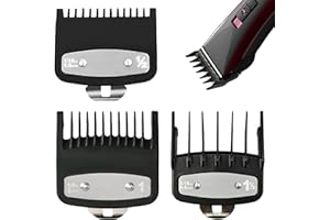 CELIODD 3 Stück Haarschneidemaschine Aufsätze für Wahl, Clipper Guards Haarschneider Führungskämme Aufschiebekämme für Schermaschine, Geeignet für Den Heimgebrauch in Friseursalons und Friseurläden