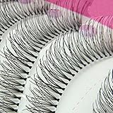 10Pairs Natural Thick Long False Eyelashes Fake Eye Lashes Voluminous Makeup Set