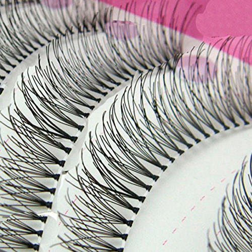 10Pairs Natural Thick Long False Eyelashes Fake Eye Lashes Voluminous Makeup Set
