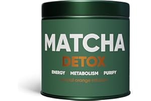 ‎WOW TEA WOW TEA Matcha Powder - Fine Powder from Japan with Fresh Taste - Ideal for Matcha Tea, Latte or Smoothies - No Additives (Detox)