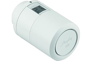 Danfoss 014G2460 Ally Tête thermostatique connectée de radiateur, Blanc