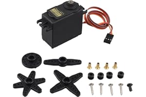 Jopto RC 995 Servo Motore Digitale Metallo Gear 13 kg/cm Ad Alta Velocità Compatibile con Smart Car Robot Barca RC Elicottero Modello Aereo Barca Auto Robot FAI DA TE Progetto