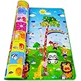 SILENCIO Double Sided Water Proof Baby Mat Carpet Baby Crawl Play Mat Kids Infant Crawling Play Mat Carpet Baby Gym Water Resistant Baby Play & Crawl Mat(Large Size - 6 Feet X 4 Feet), Pack of 1