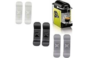 Viilich 6 Stück Kabelaufwicklung für Küchengeräte, Küchenkabel-Organizer, selbstklebend, Universal Kabelhalter, Drahtwickelbefestigung Kabelclips für Küchenmaschinen, Für Mixer Heißluftfritteusen