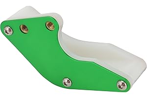 GOOFIT Motorcycle Placstic Chain Guide Green Guard Protector Replacement for Dirt Bike Pit Bike